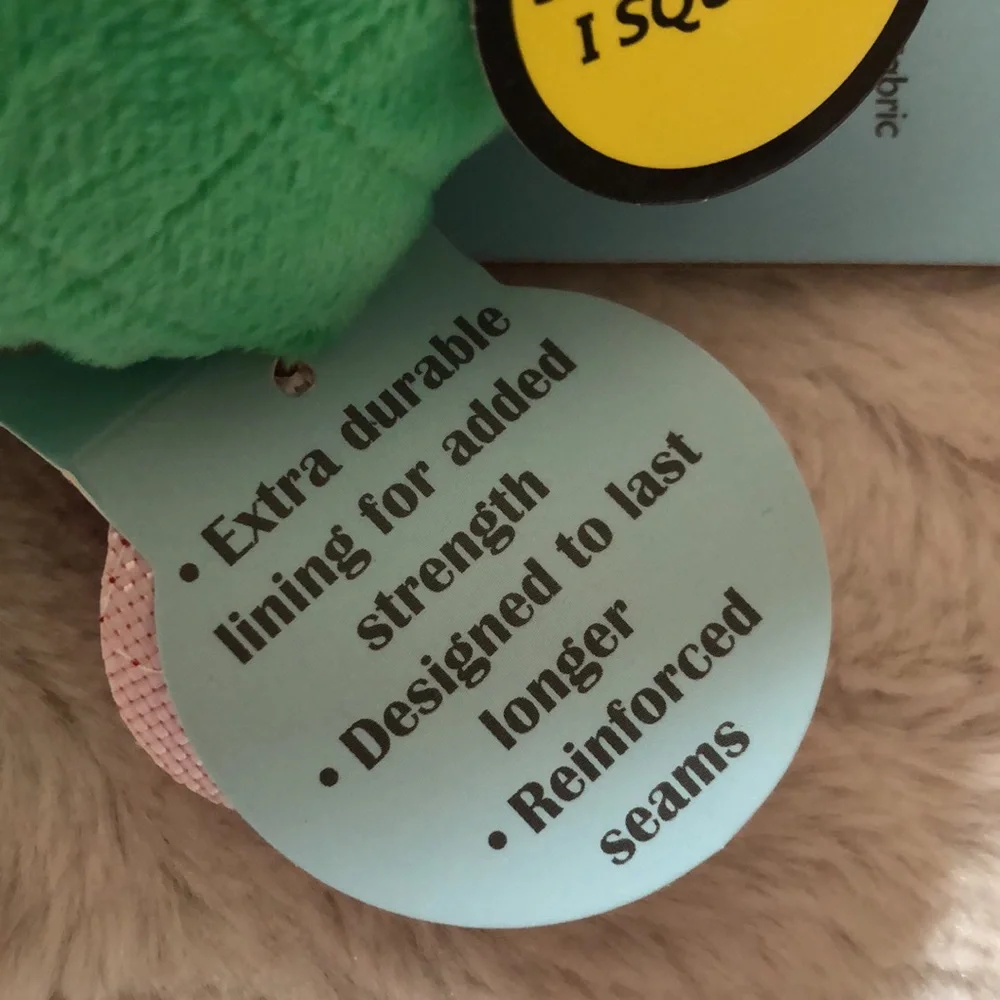 Plush Condiment Trio DOG TOYS - Red Tomato, Yellow Mustard, Green Relish